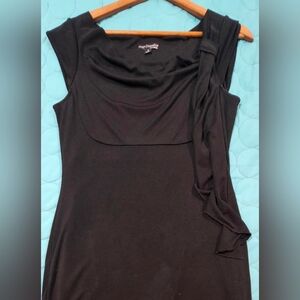 Chadwicks Shape Benifits  Black Summer Sleeveless Cocktail Dress Macy's Size 8